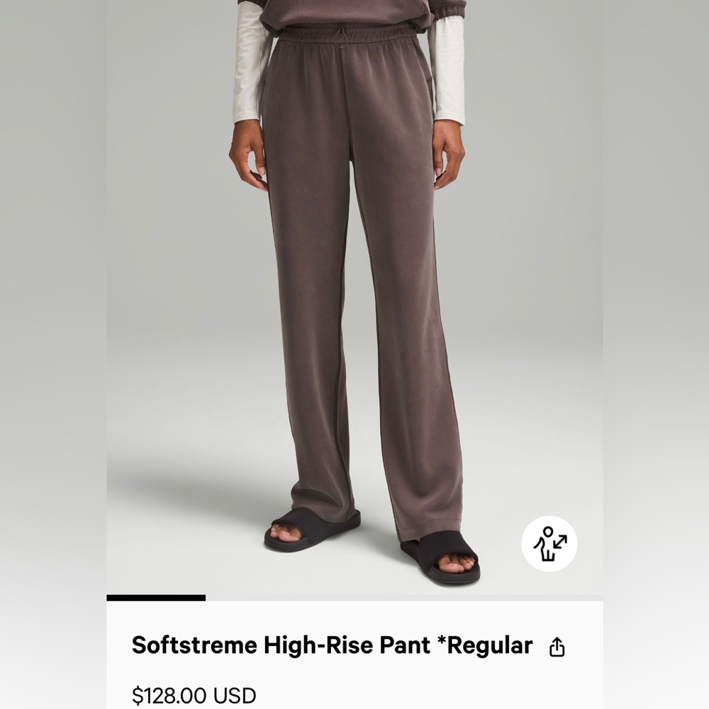 Softstreme High Rise Pants in espresso